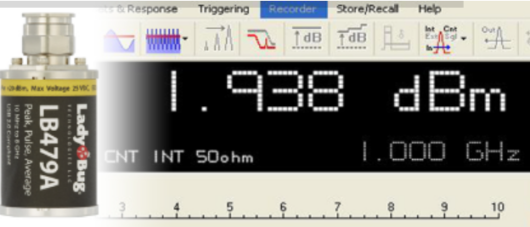 USBピークパワーセンサ 0.01-8GHz  LB479A 【高周波測定】