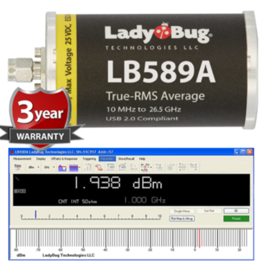 USB パワーセンサ 10MHz-26.5GHz  LB589A 【高周波測定】